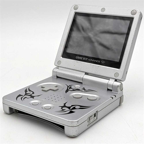 Gameboy Advance SP Konsol - Model AGS-101 - Tribal - SNR XEH50386348 (B Grade) (Used)